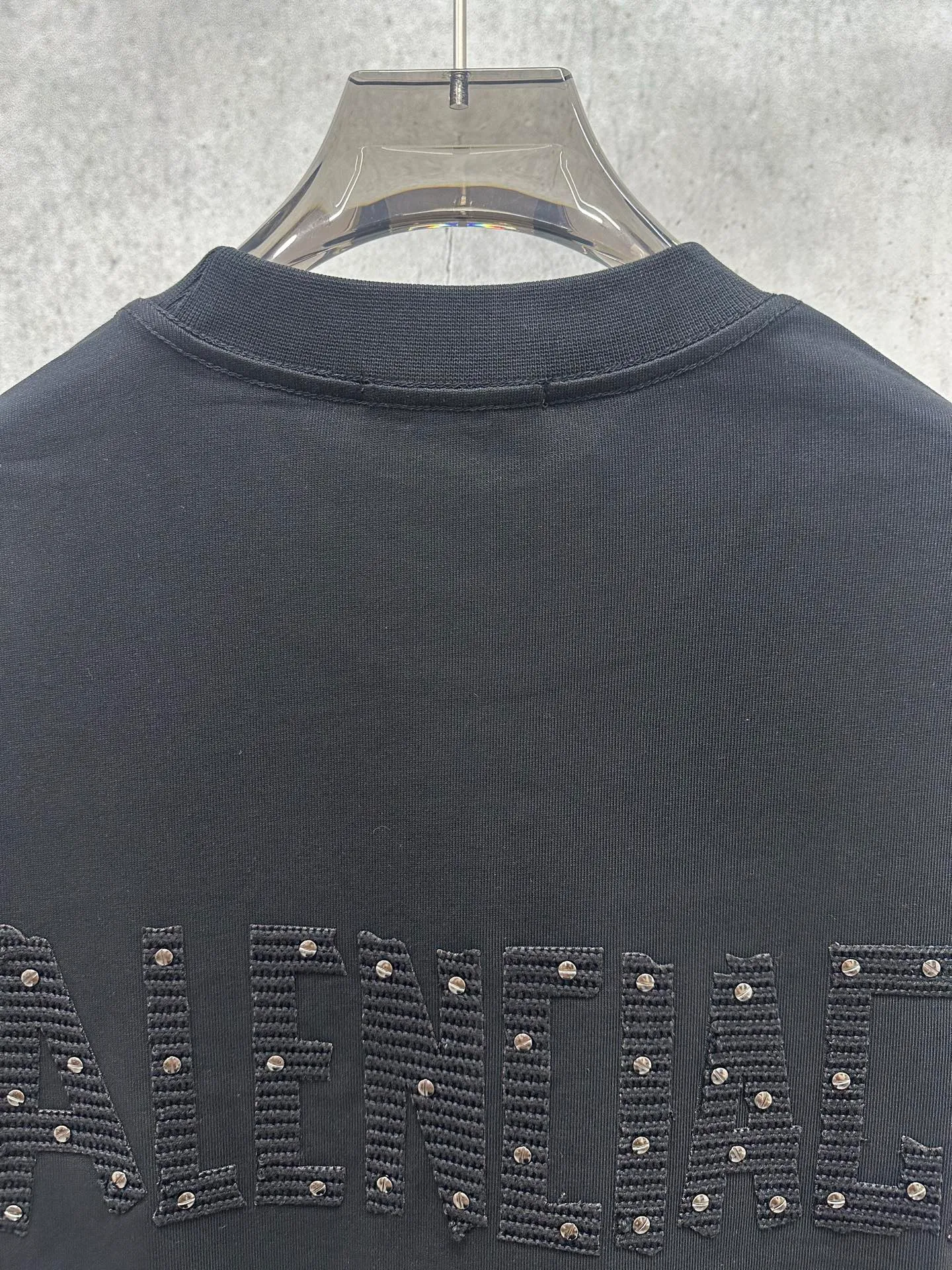 120💰 Balenciaga 2026ss 380g Versatile Same Style -Size：S M L XL -Color：Black